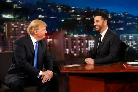 Donald Trump Celebrates Jimmy Kimmel's Suspension Amidst Democratic Outrage Regarding First Amendment Concerns